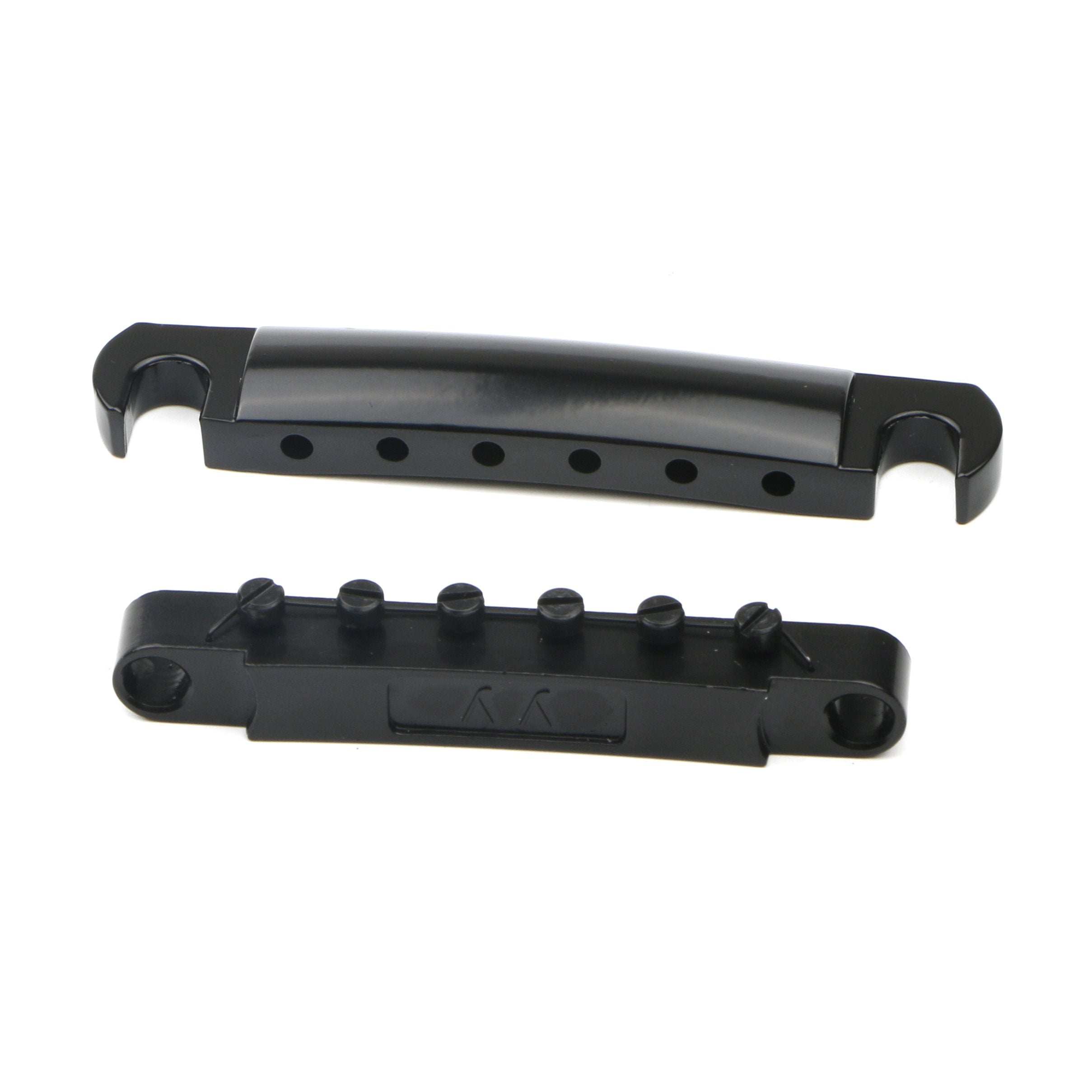 Set of Black Tune-O-Matic Bridge Tailpiece Studs for LP Electric Guitar Replacement Parts